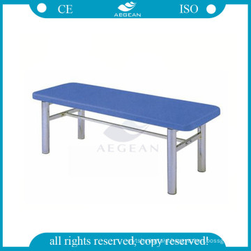 AG-ECC05 Flat platform stainless steel patient examination couch medical tables for sale